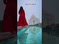 Enjoy TajMahal just for yourself using these tricks, full video in our channel, #india #travel