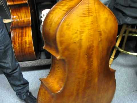 Flamed Laminate 1/2 size bass at FMI Basses Bass Shop