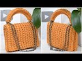 Объемный узор легко вязать крючком Сумка своими руками за 2 часа