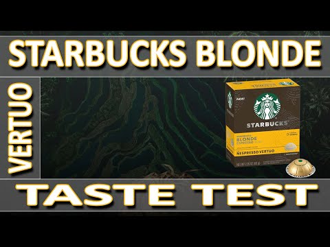 Starbucks by Nespresso Vertuo, Blonde Roast Double Espresso, 30-count Espresso Pods, Brews 2.7 oz. video review thumbnail
