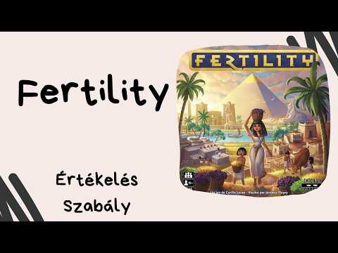 Termékenyítsük meg Egyiptomot! Fertility társasjáték játékbemutató és szabályismertető - Társasozz Okosan!