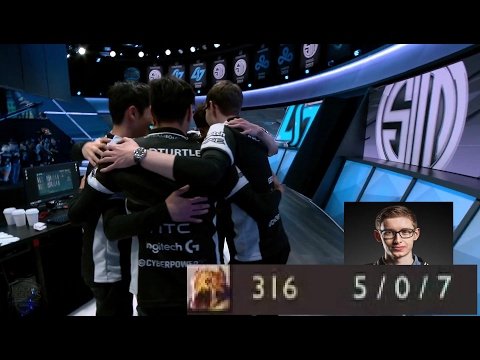 TSM bjergsen done it again - Azir win the 3rd game in LCS