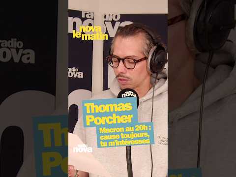 Macron au 20h : Cause toujours, tu m'intéresses - Thomas Porcher dans 