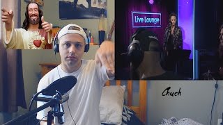 DEMI LOVATO - TAKE ME TO CHURCH HOZIER COVER IN THE LIVE LOUNGE (REACTION)