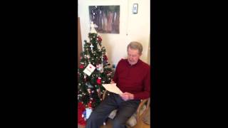 Ray Hartmann reads &quot;Alfie the Christmas Tree&quot; ,  a Poem written by John Denver