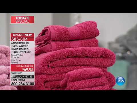 HSN | Concierge Collection Bedding 02.10.2018 - 12 AM