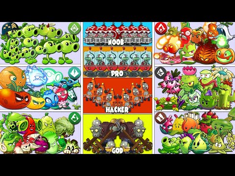 PvZ 2 - Tournament 6 Best Team Plants Vs Team Future Zombie - Who Will Win?