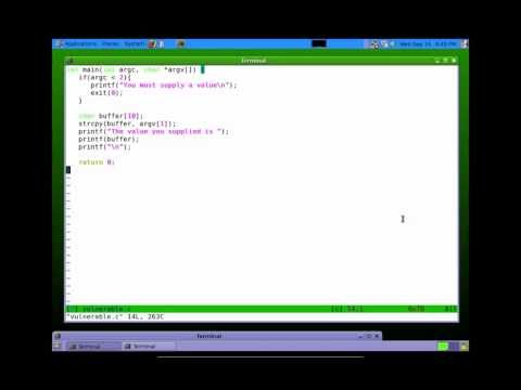 Buffer Overflow Tutorial Part 1