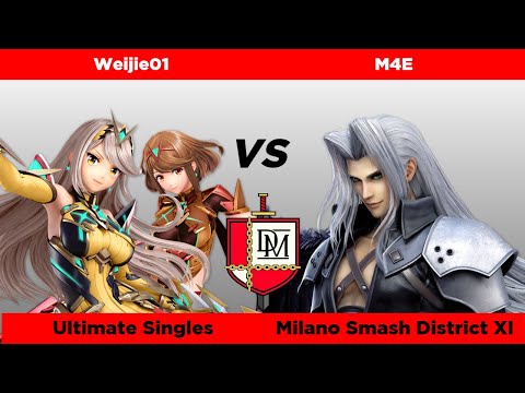 Milano Smash District XI - Weijie01 (Pyra/Mythra) vs M4E (Sephirot) - Winners Final