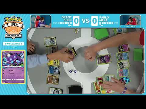 TCG Grant Shen Vs Pablo Meza  2023 Pokémon Orlando Regional Championships Swiss R4