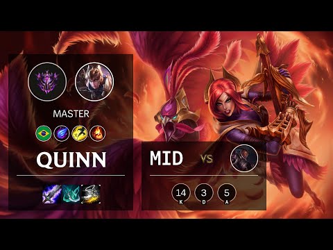 Quinn Mid vs Lucian - BR Master Patch 10.14