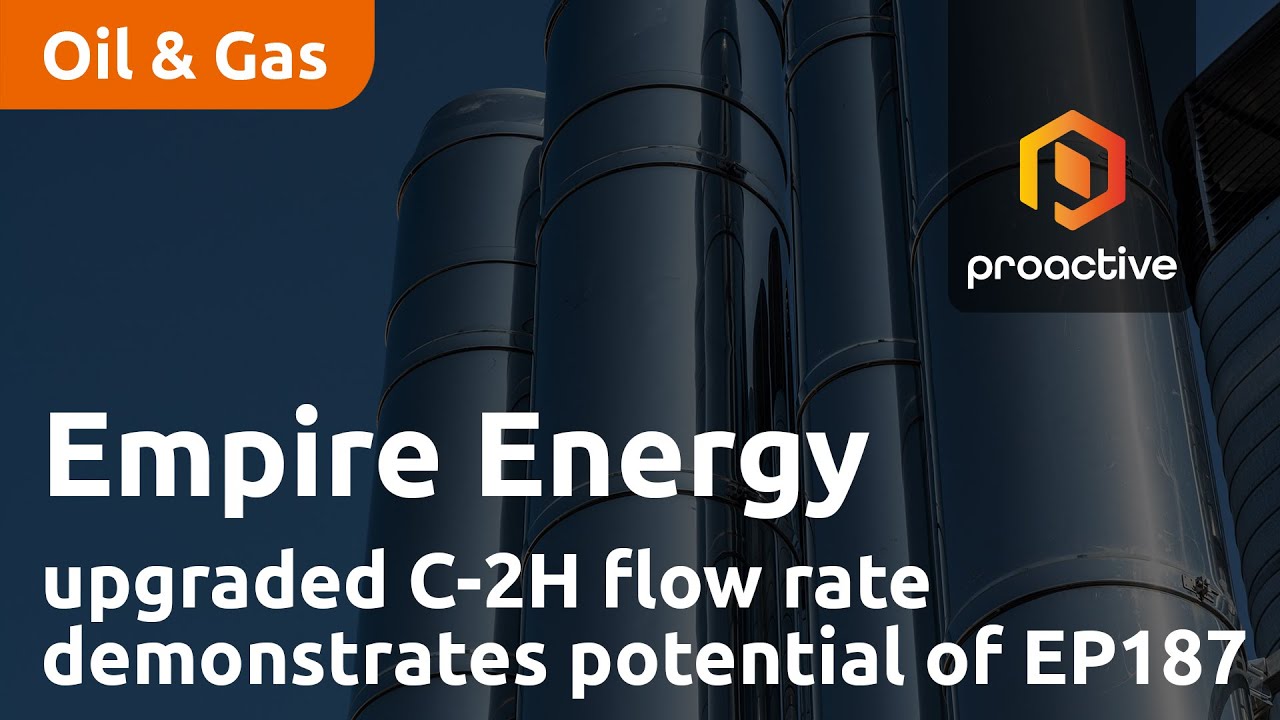 Empire Energy says upgraded C-2H flow rate demonstrates commercial potential of EP187