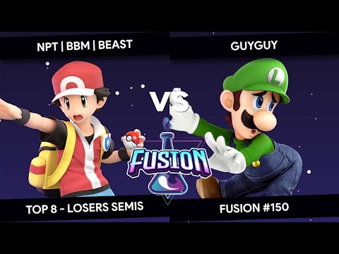 Fusion #150 - Beast (Pokemon Trainer) vs GuyGuy (Luigi) - Top 8 - Losers Semis