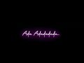 Veesum Velichathilae Song WhatsApp Status Black Screen Lyrics