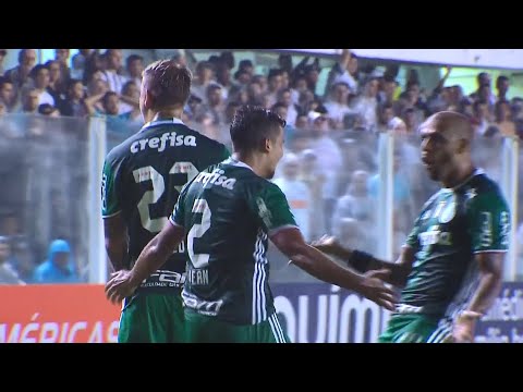 Santos 1x2 Palmeiras - Campeonato Paulista 2017
