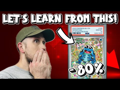 How NOT To Invest In Pokemon Cards!!! The Fall Of Seismitoad...