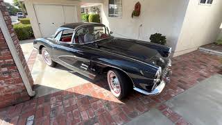 1958 Corvette Startup