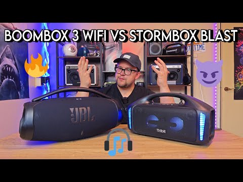 JBL Boombox 3 Wifi VS Tribit Stormbox Blast "EXPENSIVE VS CHEAP BASS KINGS!!"