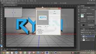 How To Make 3D Text In Photoshop CS6 [HD]