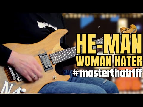 He-Man Woman Hater, how to REALLY play it!  #MasterThatRiff!