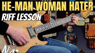 How to REALLY play the He-Man Woman Hater Riff (w/TAB) - MasterThatRiff! 99