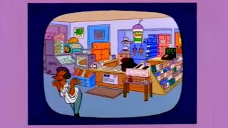 Apu the Hummingbird - Security Footage | Homer and Apu - S05 E13 | The Simpsons