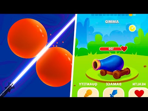 Laser Bubbles vs Ball Master 2048 Shooter - Max Level Gameplay (Part 1)