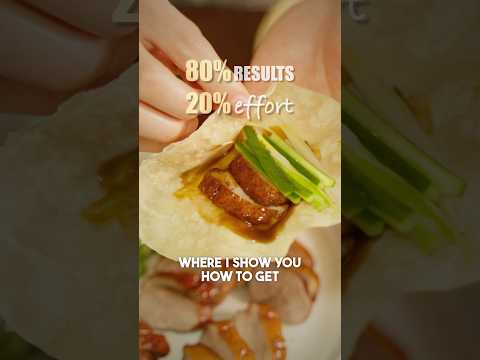 Peking Duck but 20% effort
