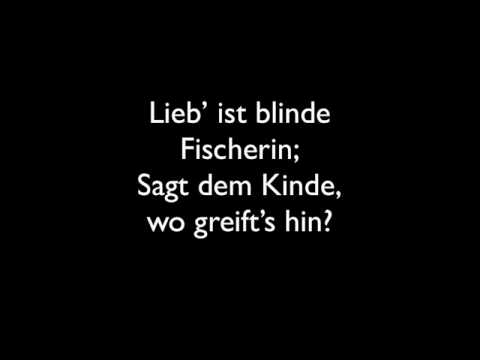 H. Wolf - Erstes Liebeslied eines Mädchens