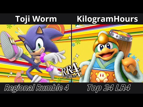 Regional Rumble 4 - Top 24 LR4 - Toji Worm (Sonic) vs KilogramHours (King Dedede)