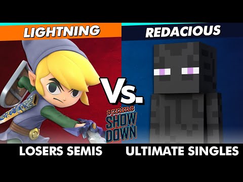 Scrims Showdown 57 Losers Semis - Lightning (Toon Link) Vs. Redacious (Steve) SSBU Ultimate