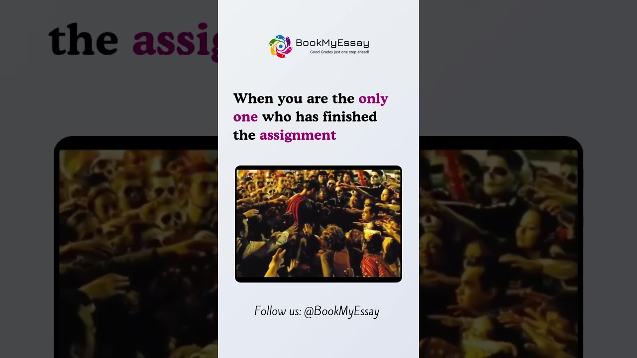 POV: When I complete the assignment  #assignment #funnyimages #collegelife