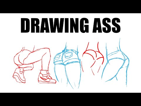 How to Draw Anime Butts / Adobe Illustrator