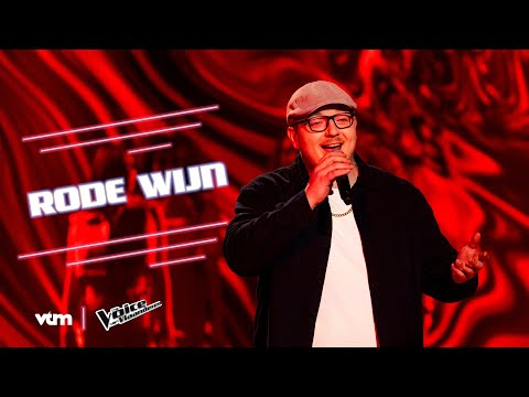 Kevin - 'Rode Wijn' | Liveshow #1 | The Voice van Vlaanderen | VTM
