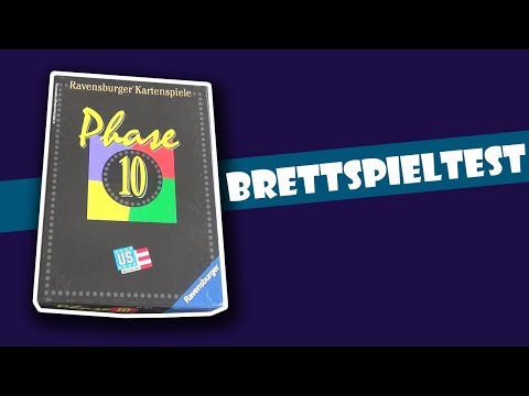 Phase 10 - Brettspieltest