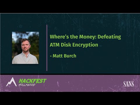 Where's the Money: Defeating ATM Disk Encryption