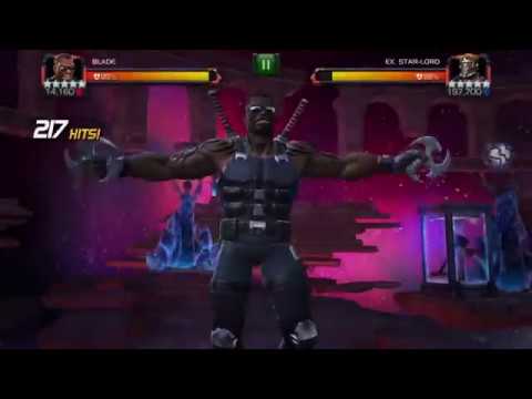 Blade VS LOL Star Lord (3rd enrage timer)