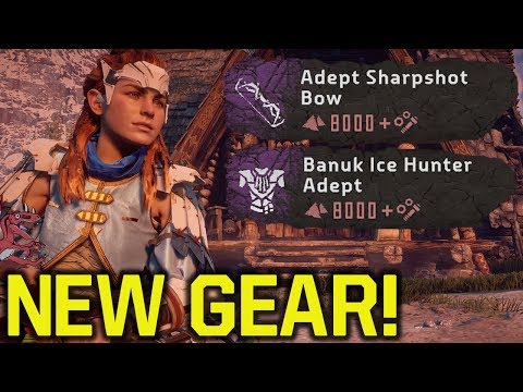 Horizon Zero Dawn New Game Plus - NEW WEAPONS & ARMOR (Horizon Zero Dawn Tips And Tricks Video