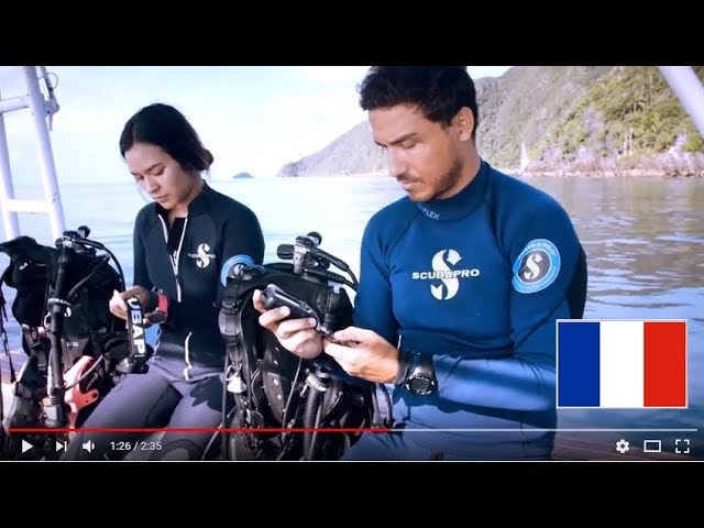 Ordinateur Galileo 2 G2 Scubapro écran couleur vidéo