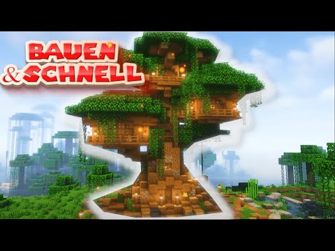 Minecraft: Wie baut man ein Baumhaus - EASY Tutorial