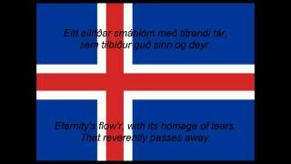 Lofsöngur - National anthem of Iceland (IS, EN lyrics)