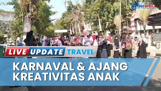 Kemeriahan Karnaval dan Ajang Kreativitas Anak PAUD se-Hulu Sungai Tengah di Kota Barabai