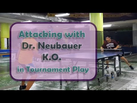 Attacking with Dr.  Neubauer K . O. Tournament Games