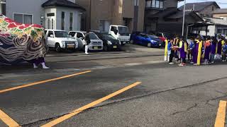 令和元年 小濱神社 秋季祭礼(内灘町) 在所演舞