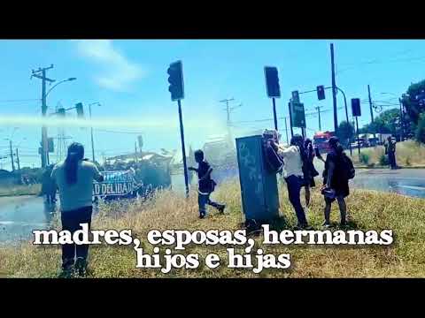 Miércoles 3 de Enero, Wallmapu: Manifestación frente Cárcel El Manzano de Concepción