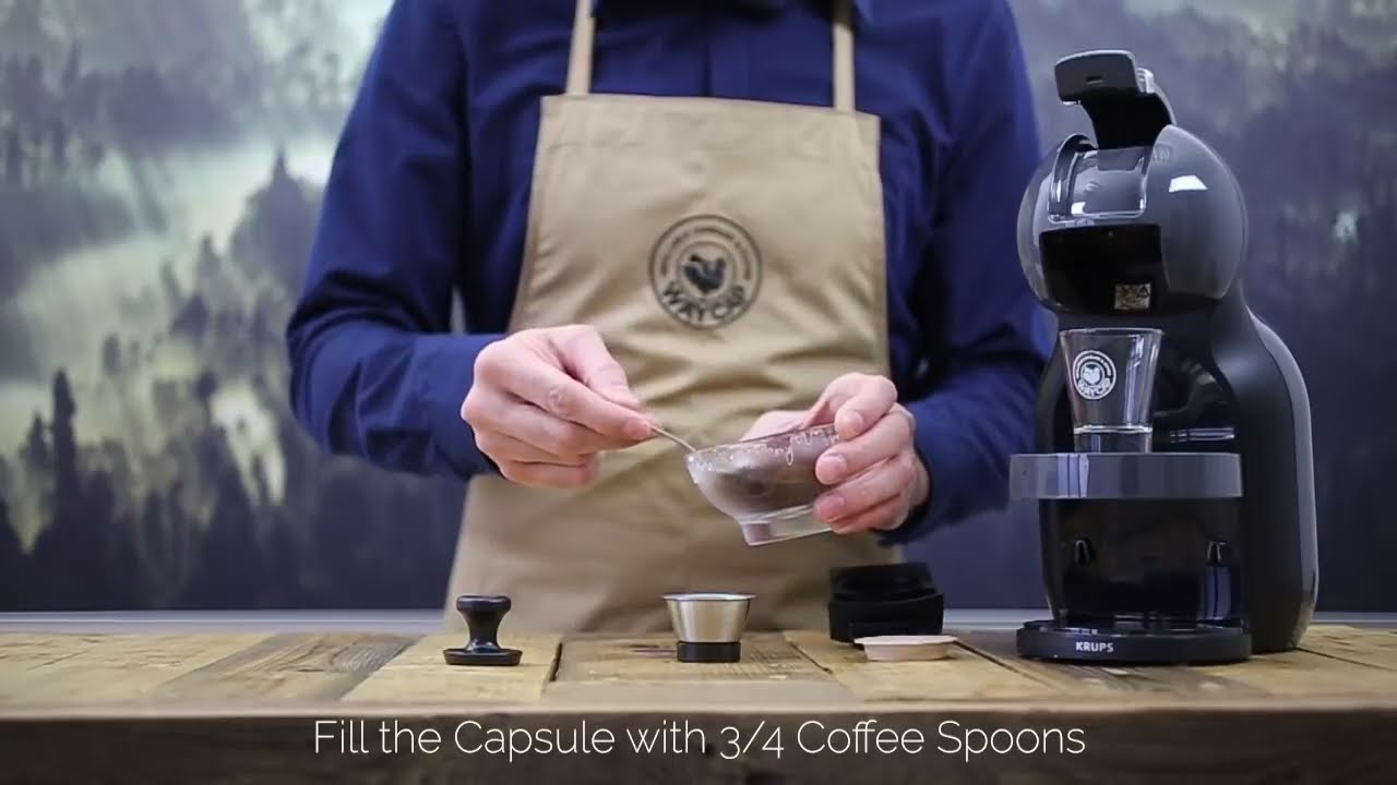 Comment utiliser les capsules rechargeables Dolce Gusto Waycap 