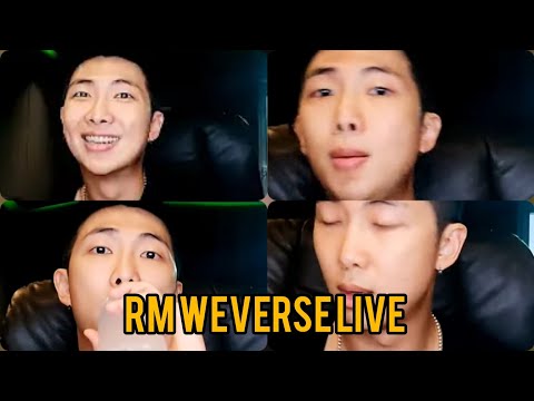 RM Weverse Live 16.07.2023| Namjoon | Leaving for Army|Good Bye| BTS Perfect Best Leader|RapMonster|