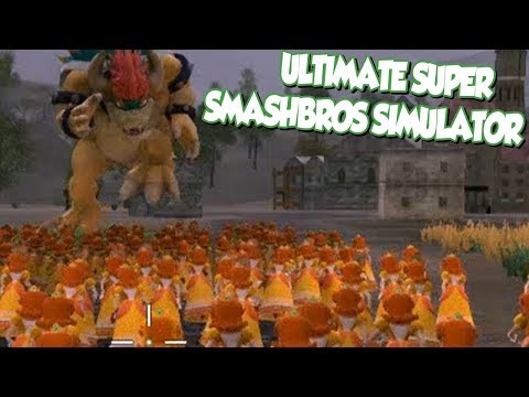 ULTIMATE SUPER SMASHBROS BATTLE SIMULATOR