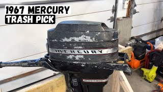 Trashed 1967 Merc 60 Boat Motor - Will It Run Again?