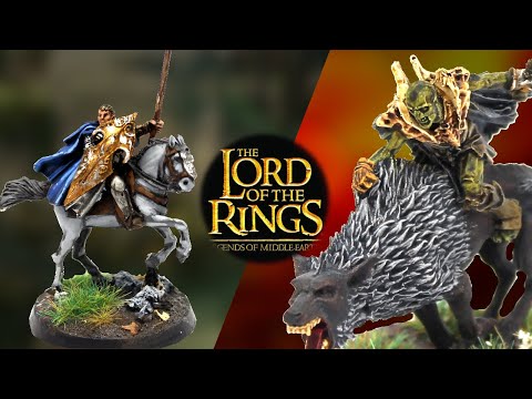 Last Alliance vs Azog's Hunters ~ Middle Earth SBG Battle Report!